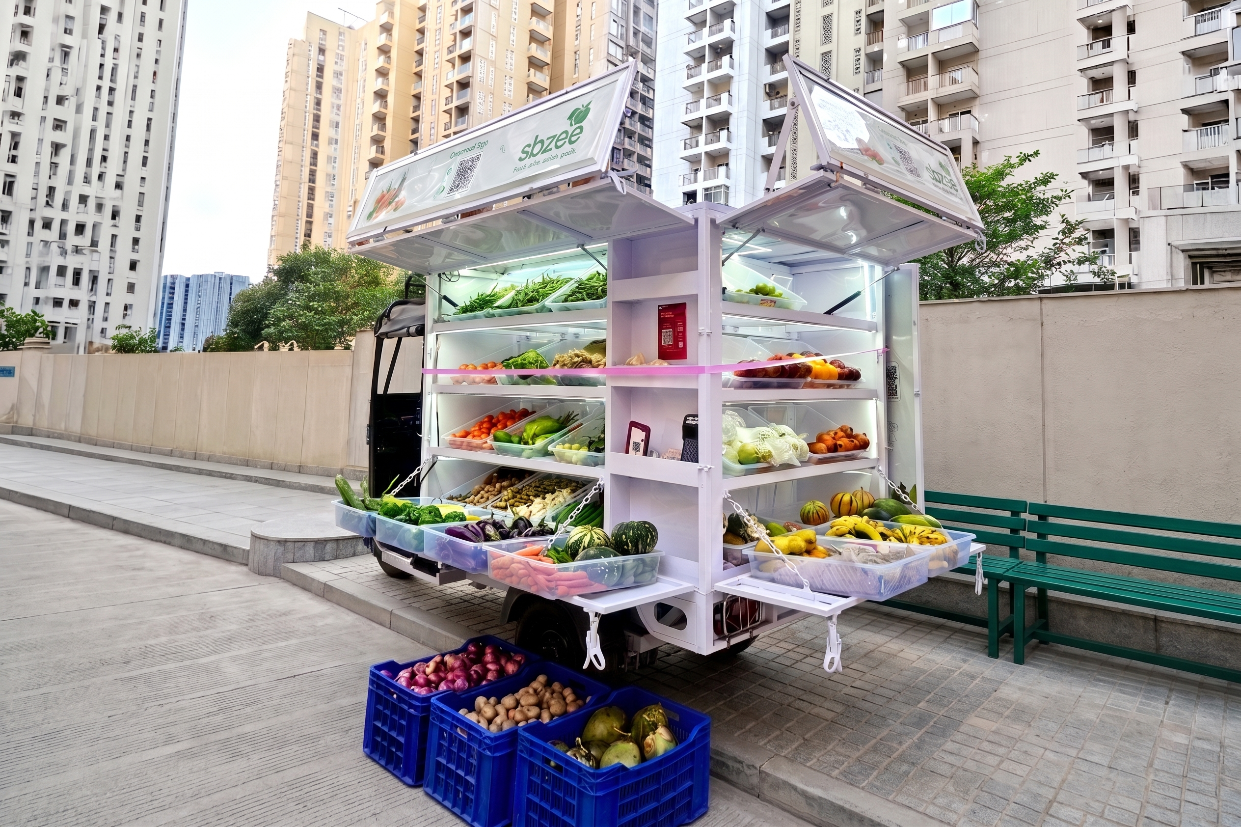 Fresh produce delivery — Sbzee scheduled model