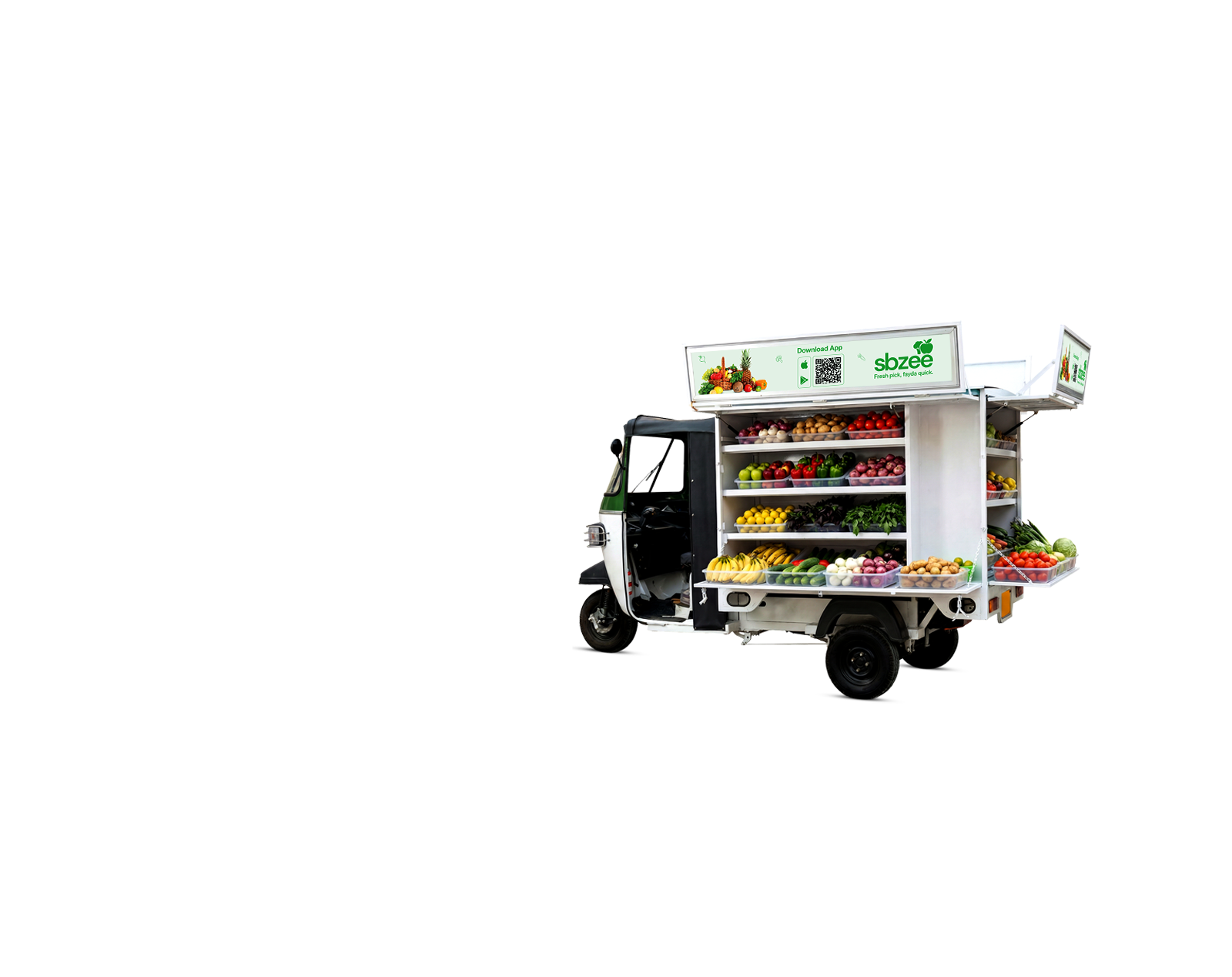 Fresh market background